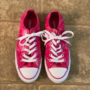 Pink Tie Dye Converse